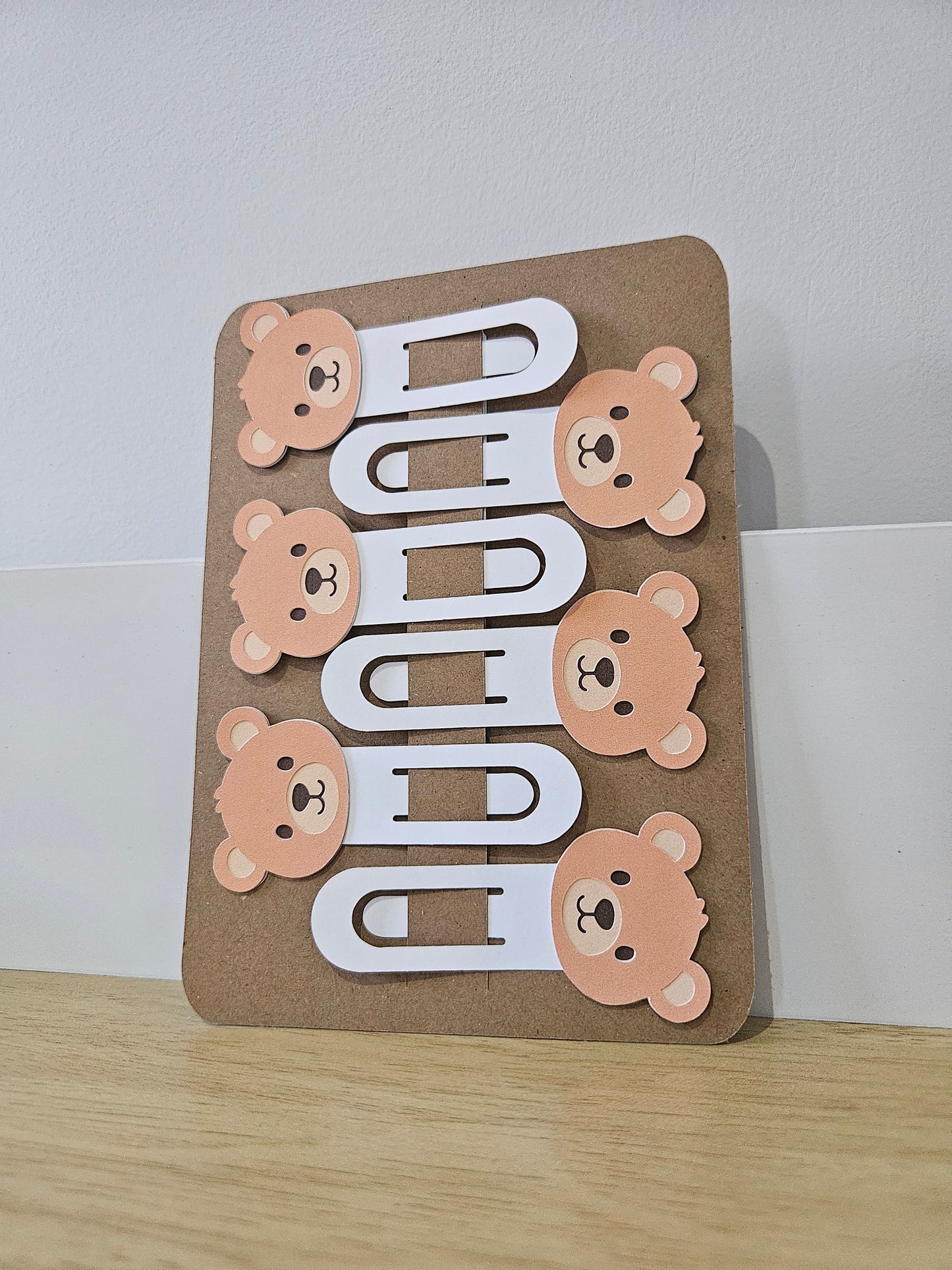 Cute Bear Bookmarks for Kids – Sturdy Cardstock Design