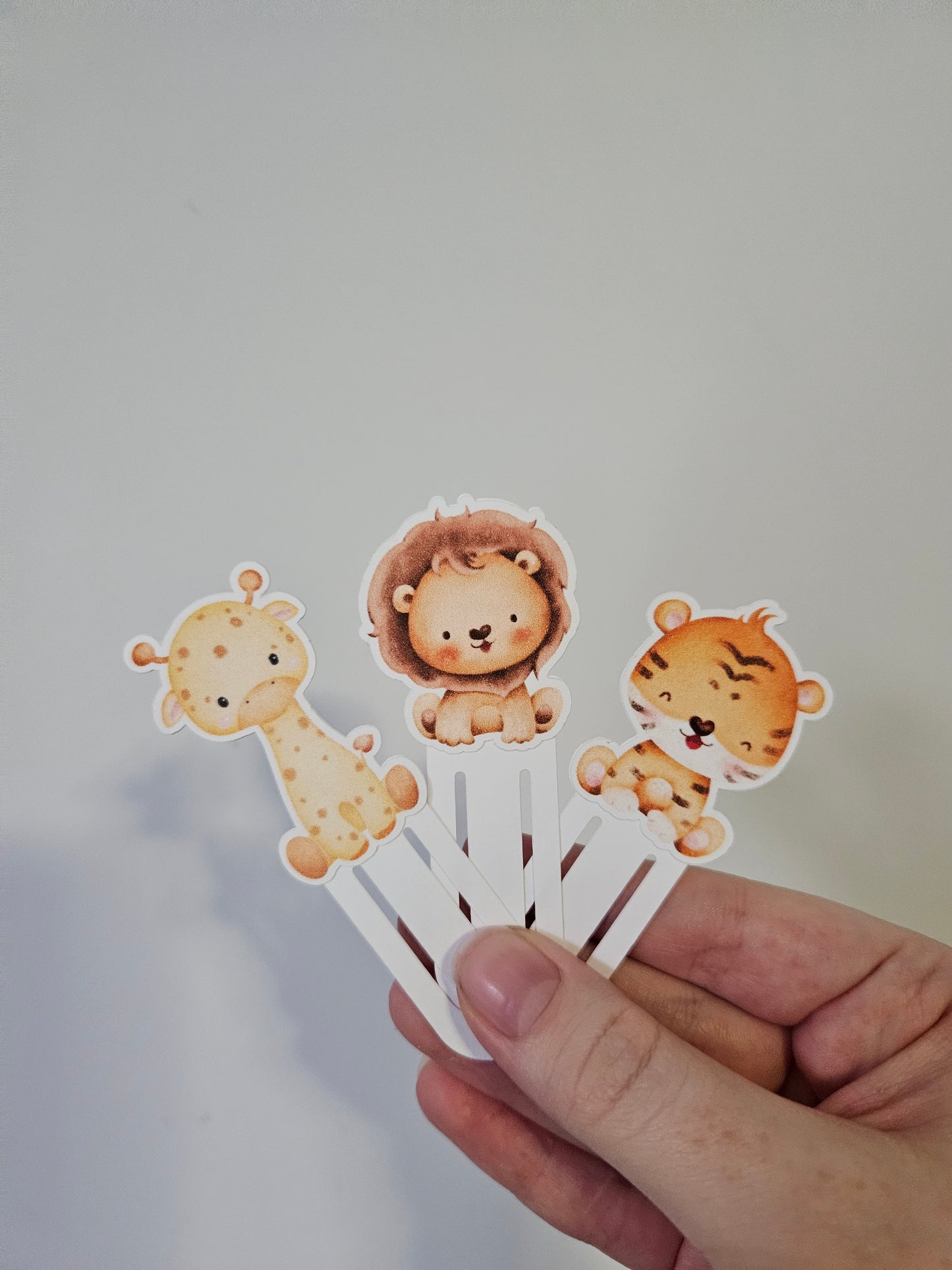Safari Wild One Bookmarks - Kids' Parties and Reading Delights