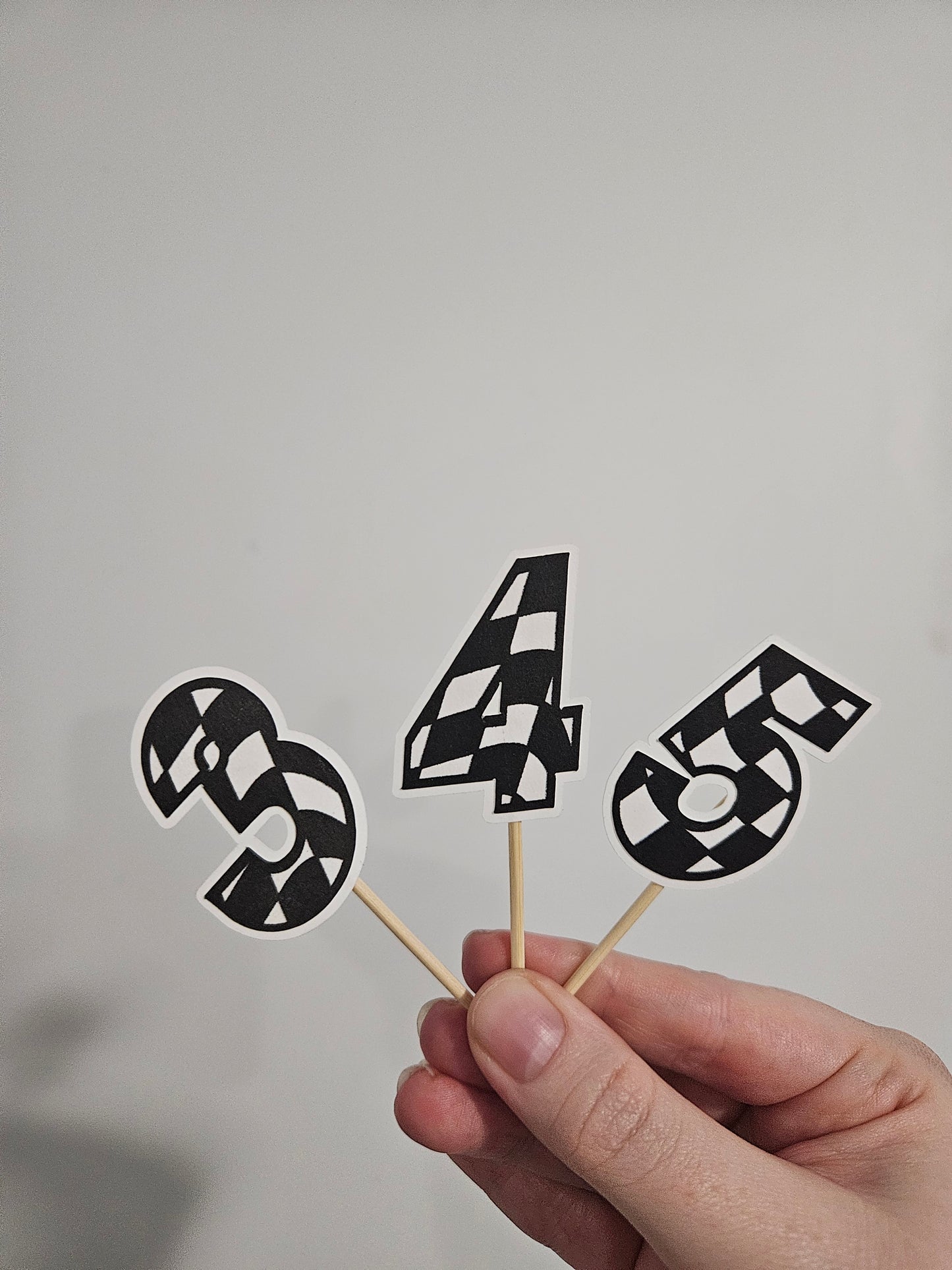 Race Car Cupcake Toppers for Race Car Party