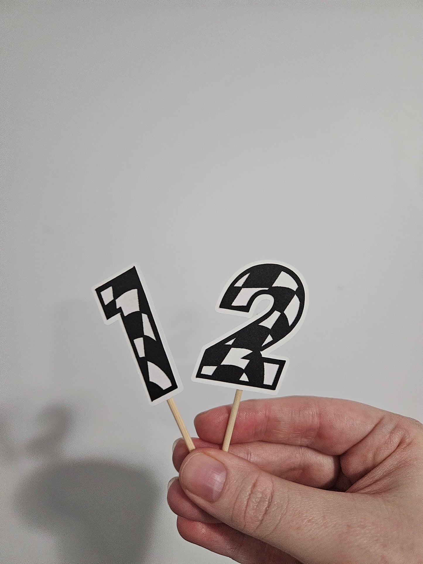 Race Car Cupcake Toppers for Race Car Party