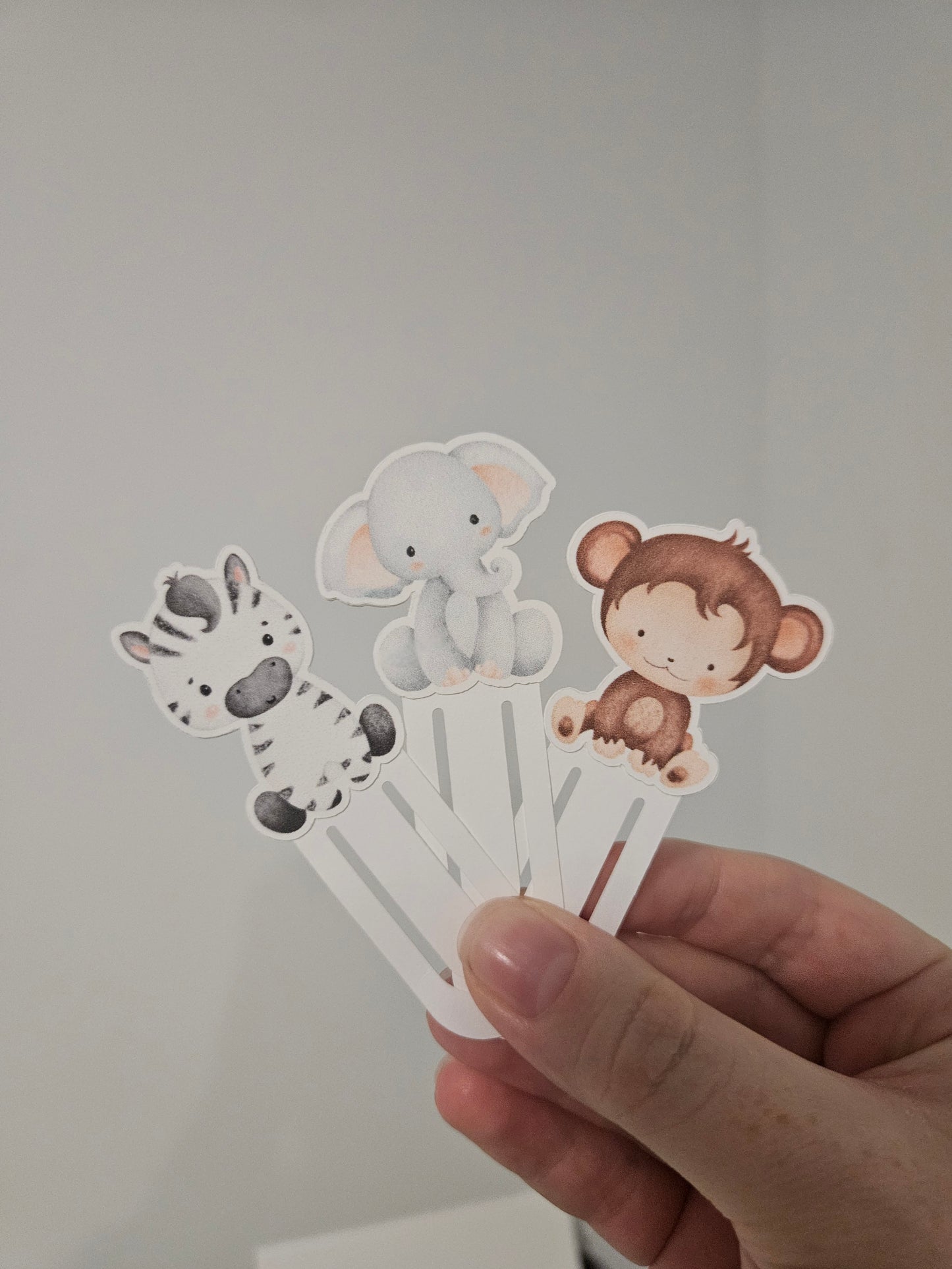 Safari Wild One Bookmarks - Kids' Parties and Reading Delights